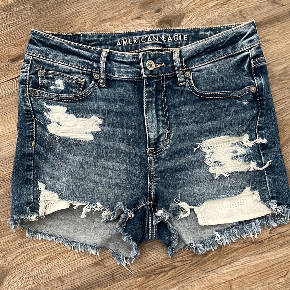 American Eagle High V Rise Short